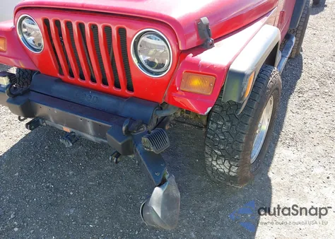 1998 Jeep Wrangler Se из США, поврежденный, VIN 1J4FY29PXWP751535